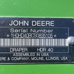 Used 2025 John Deere HDR40 at Papé Machinery Ag & Turf in Moscow, ID