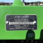Used 2025 John Deere HDR40 at Papé Machinery Ag & Turf in Colfax, WA