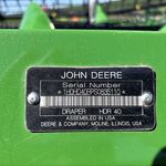 Used 2025 John Deere HDR40 at Papé Machinery Ag & Turf in Colfax, WA