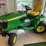 New 2023 John Deere X734 at Papé Machinery Ag & Turf in Bend, OR