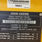 Used 2024 JOHN DEERE 524P at Papé Machinery Construction & Forestry Handling in Mount Vernon, WA