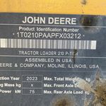  2023 JOHN DEERE 210P at Papé Machinery Construction & Forestry Handling in Fremont, CA