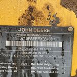  2023 JOHN DEERE 210P at Papé Machinery Construction & Forestry Handling in Fremont, CA
