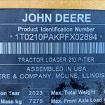  2023 JOHN DEERE 210P at Papé Machinery Construction & Forestry Handling in Fremont, CA