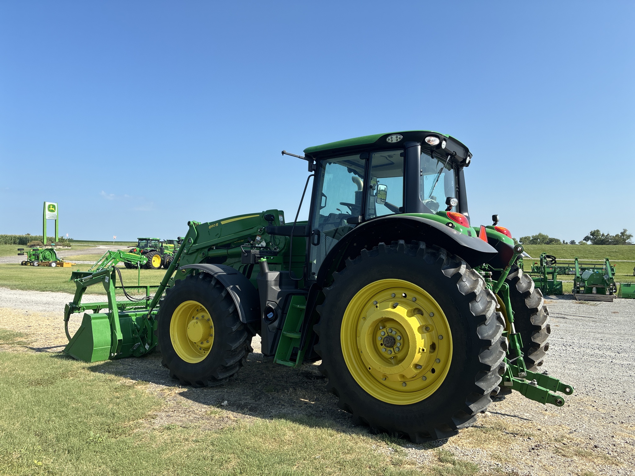  2024 John Deere 6155M at LandMark in Marysville, KS