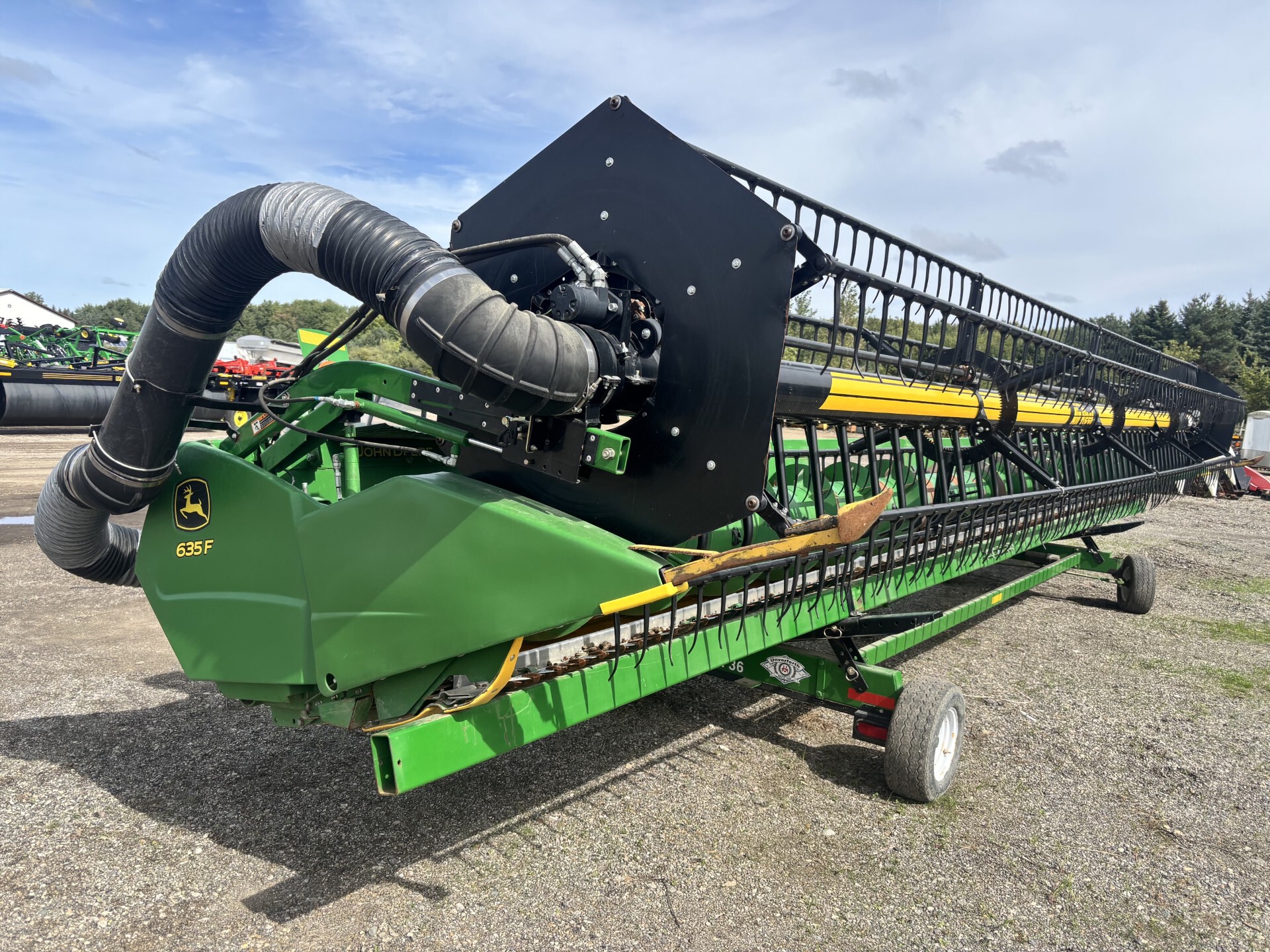 Used 2012 John Deere 635F at Tri County Equipment Sandusky, MI