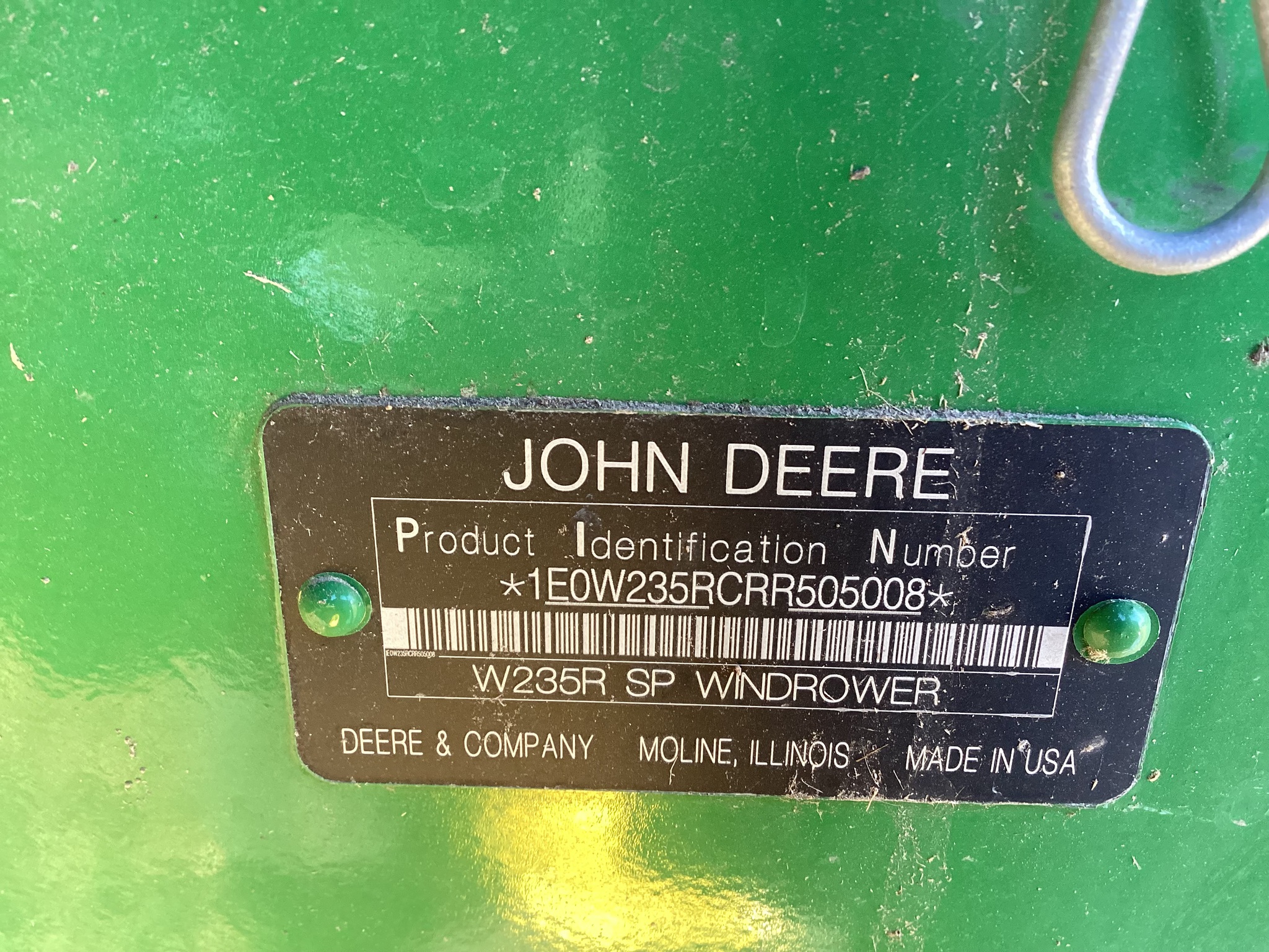  2024 John Deere W235R at LandMark in Minden, NE