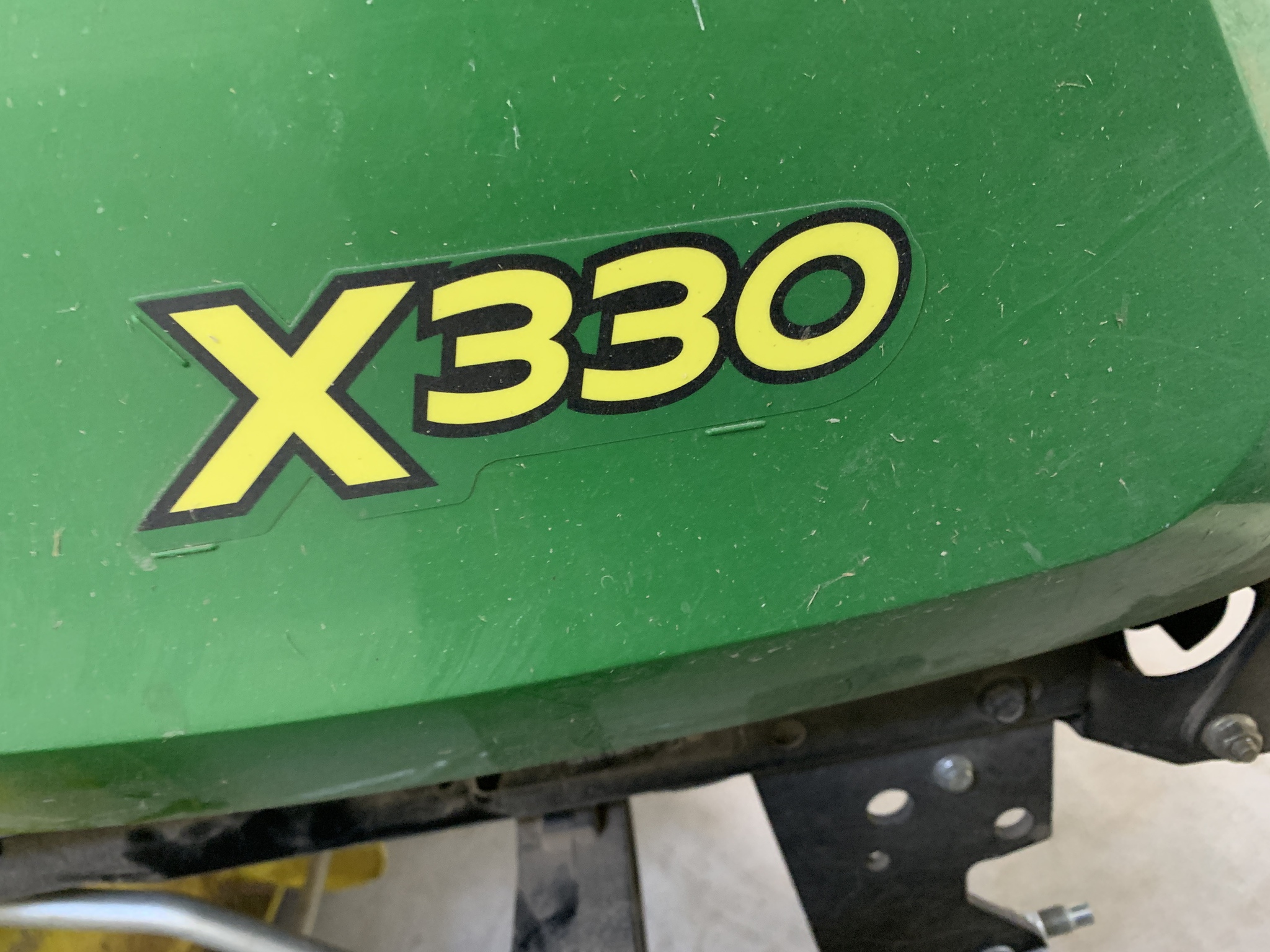  2018 John Deere X330 at LandMark in Fairfield, NE