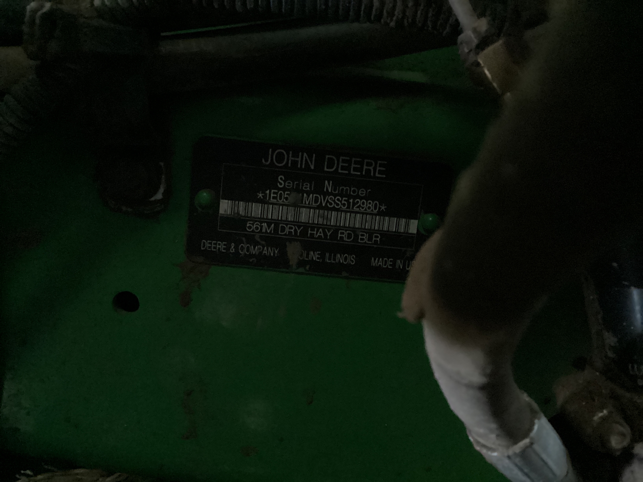  2025 John Deere 561M at LandMark in Smith Center, KS