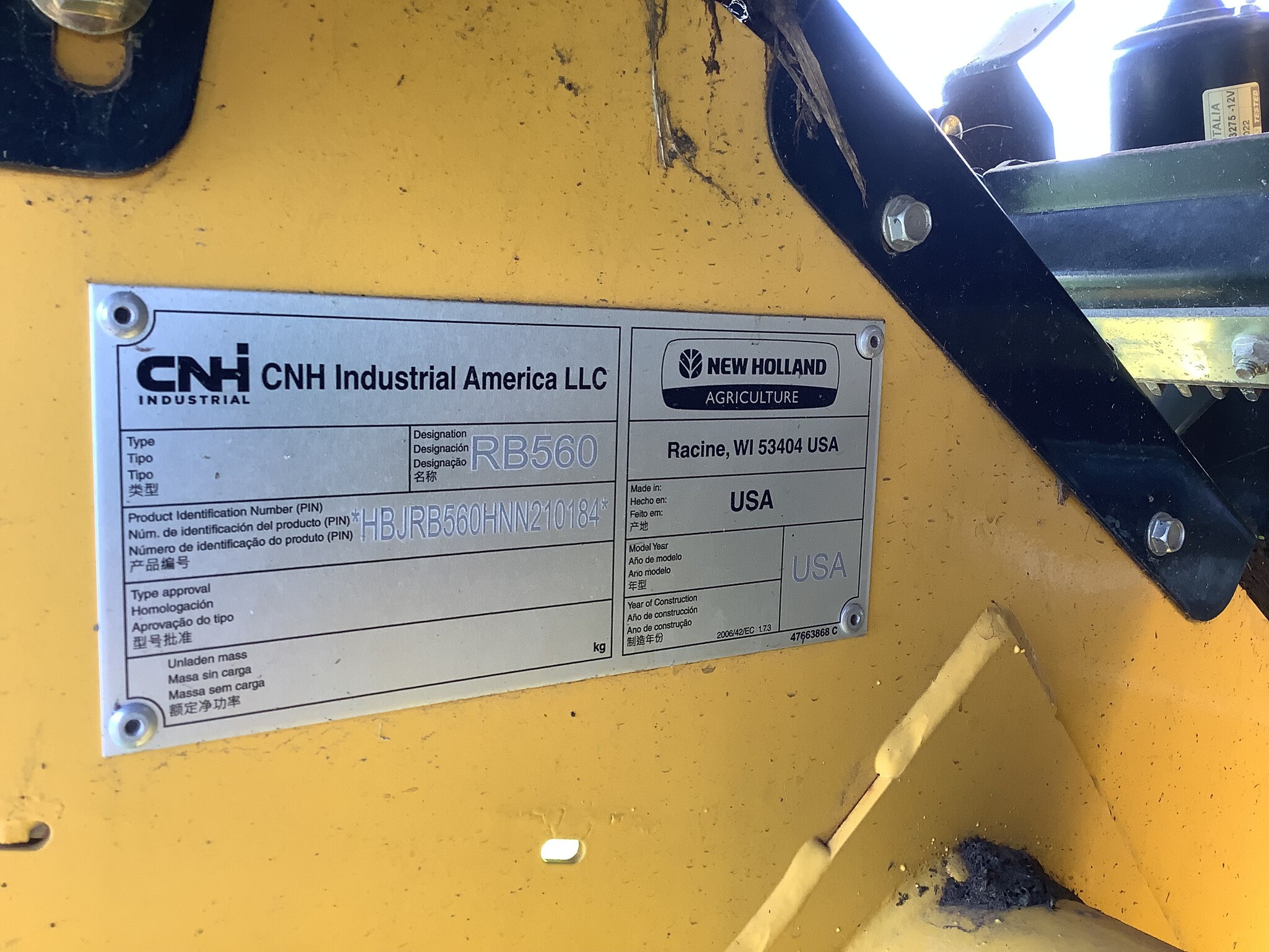 2023 NEW HOLLAND Rollbelt 560 at LandMark in Beatrice, NE