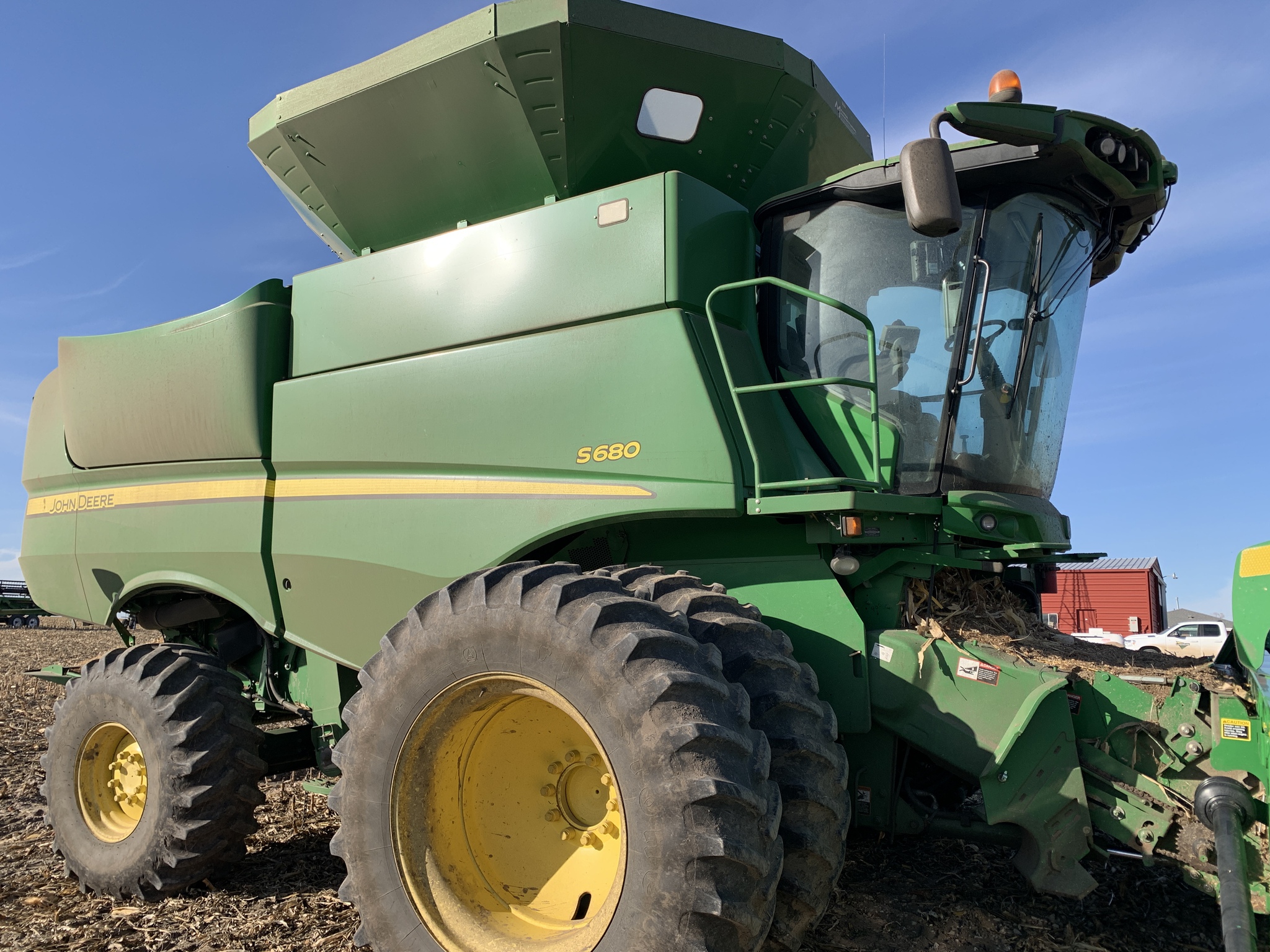  2013 John Deere S680 at LandMark in Fairfield, NE