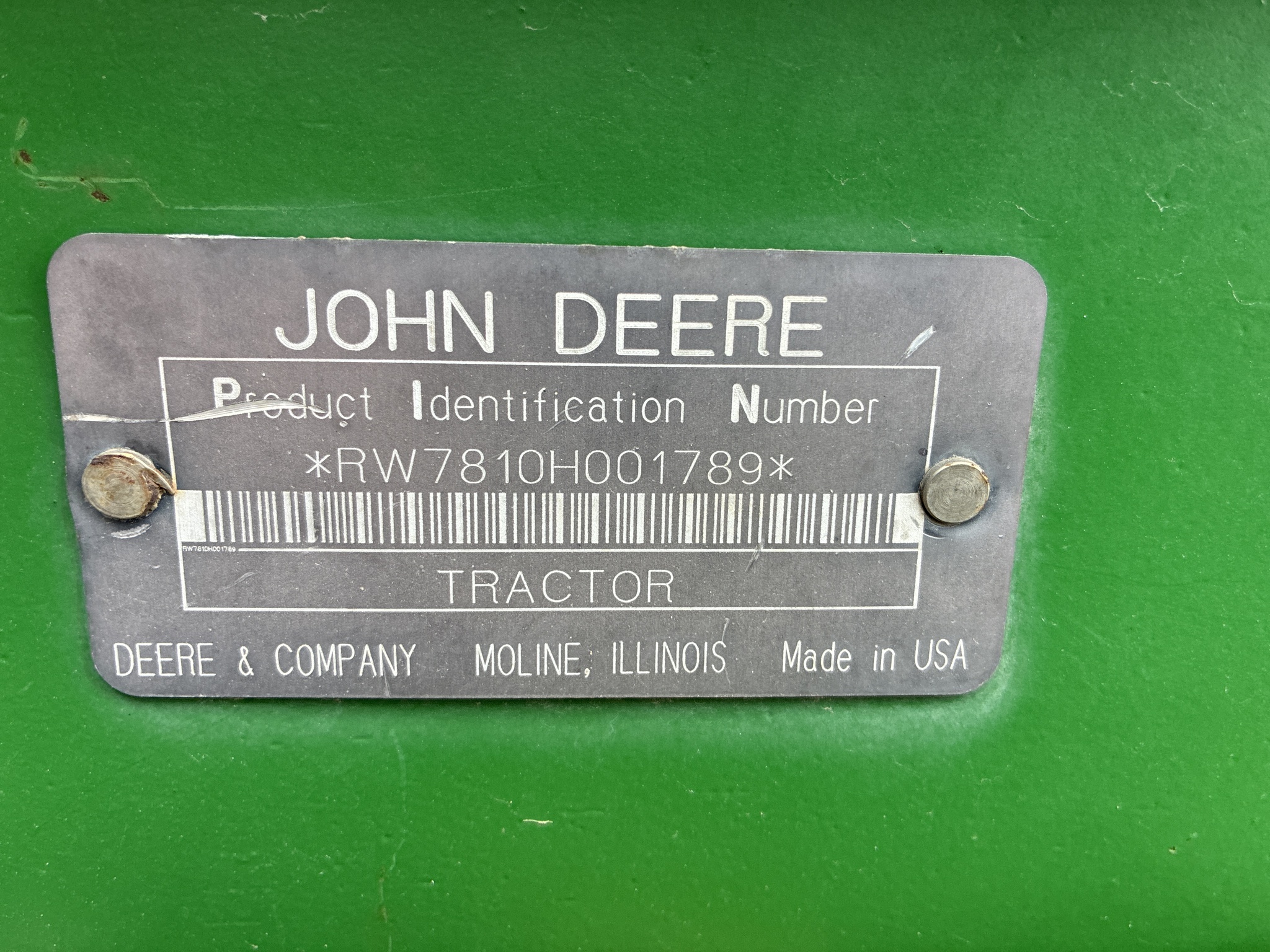  1996 John Deere 7810 at LandMark in Hebron, NE