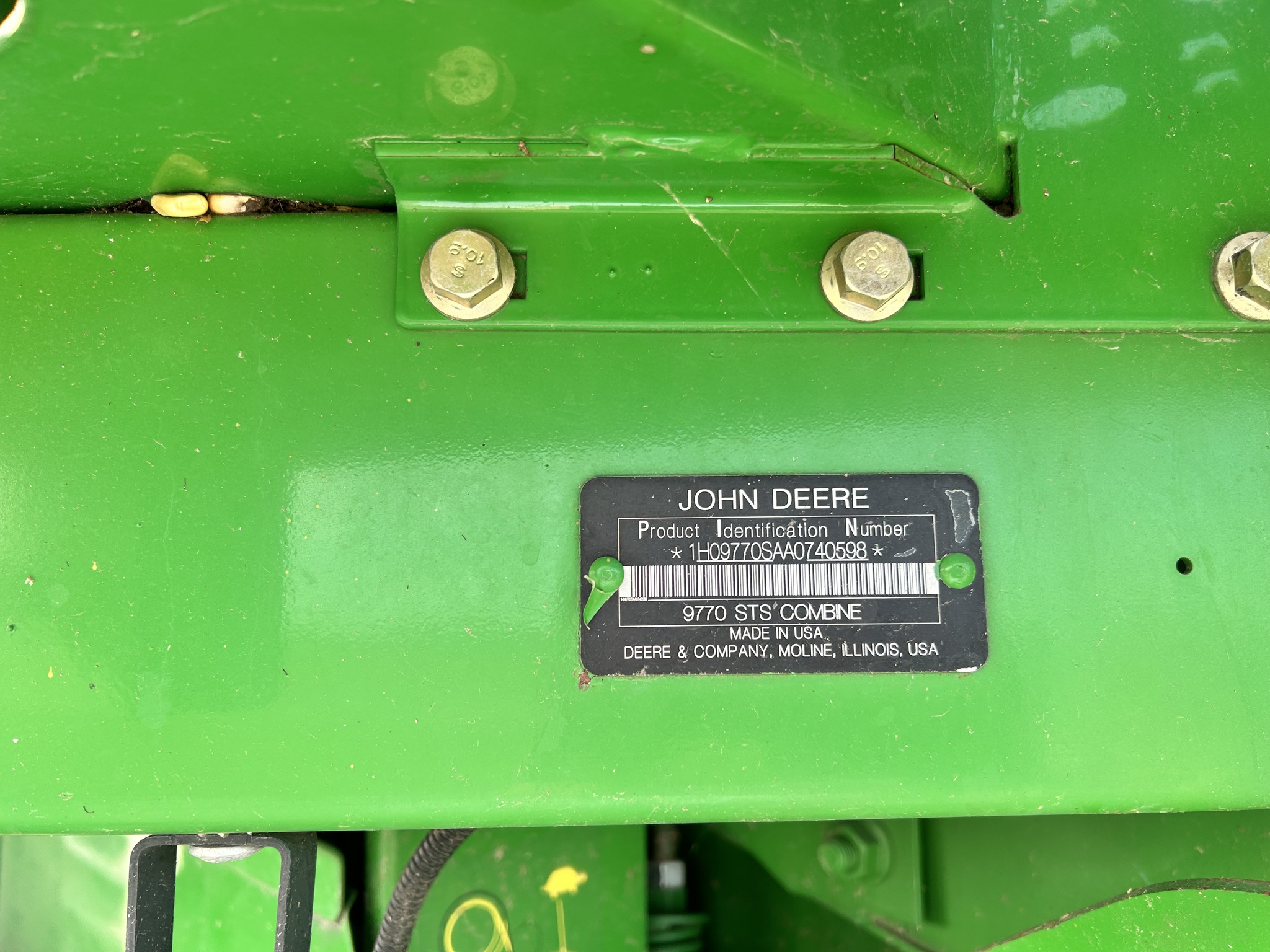  2011 John Deere 9770 STS at LandMark in Fairfield, NE