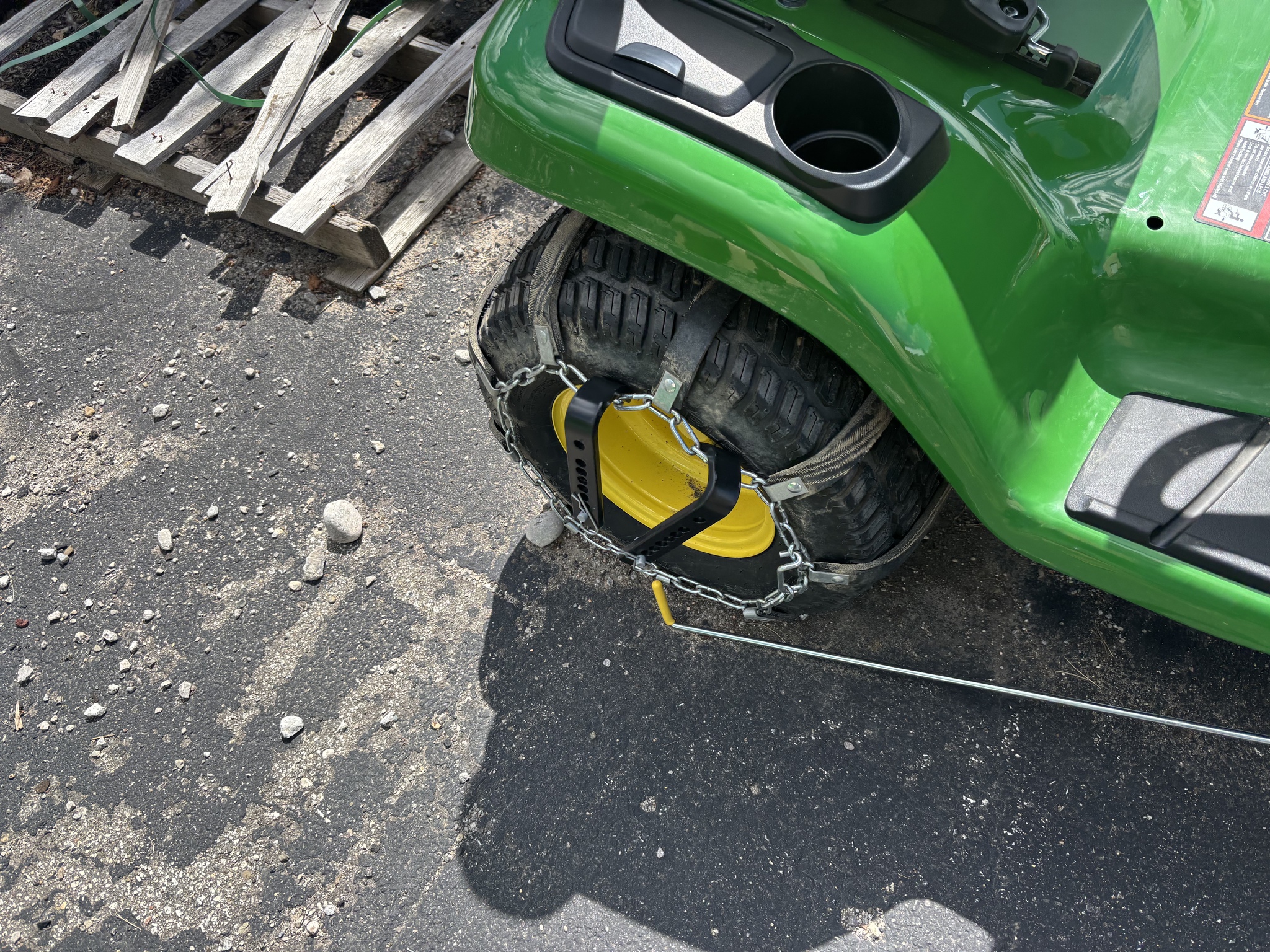 On Lot 2024 John Deere X380 at Tri County Equipment Burton, MI