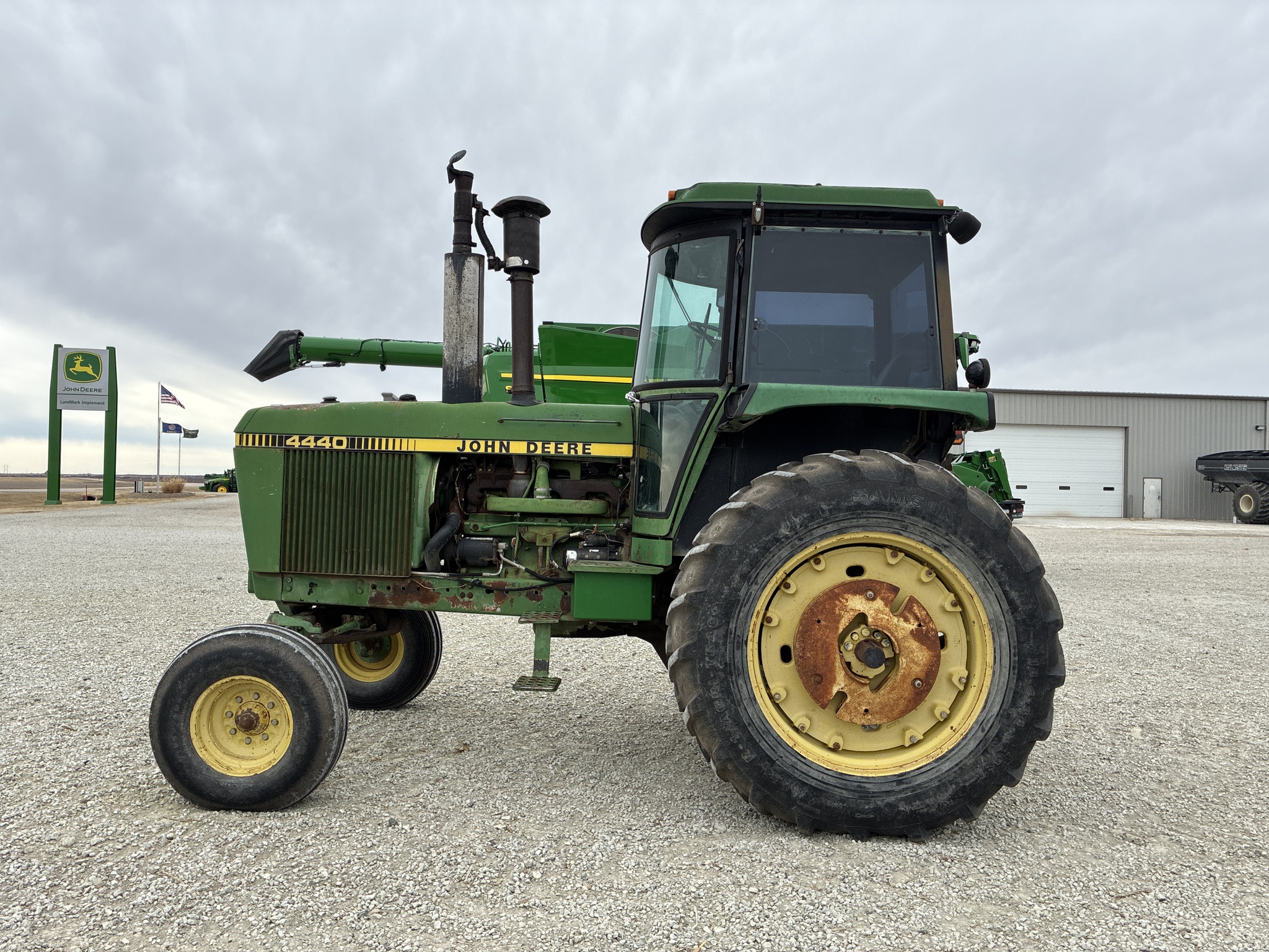  1980 John Deere 4440 at LandMark in Smith Center, KS