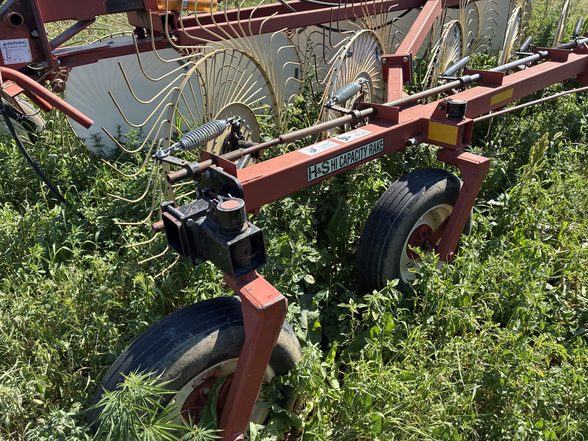   H&s 14 Wheel Hi Cap Rake at LandMark in Minden, NE