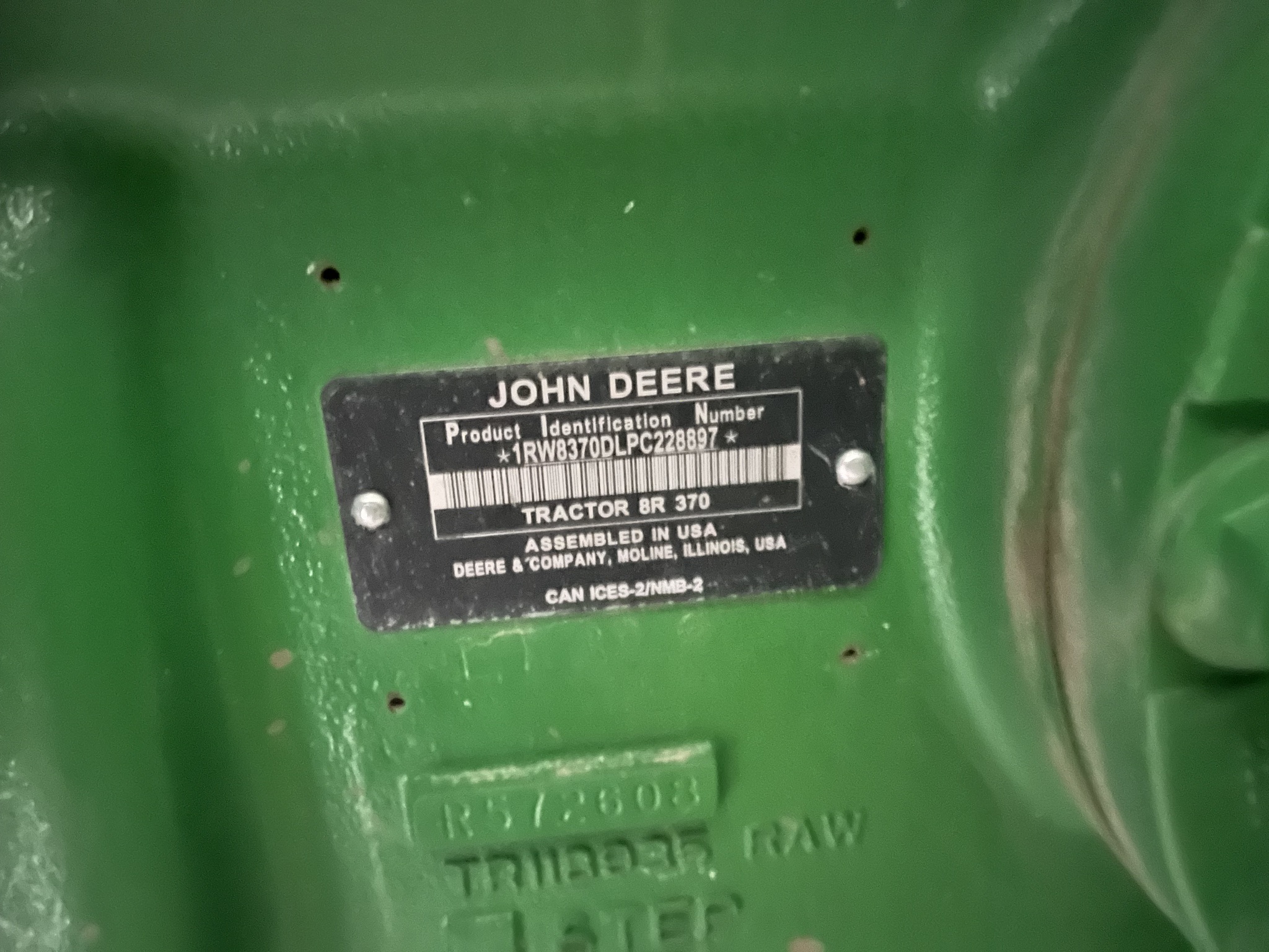 2023 John Deere 8R 370 at LandMark in Hastings, NE