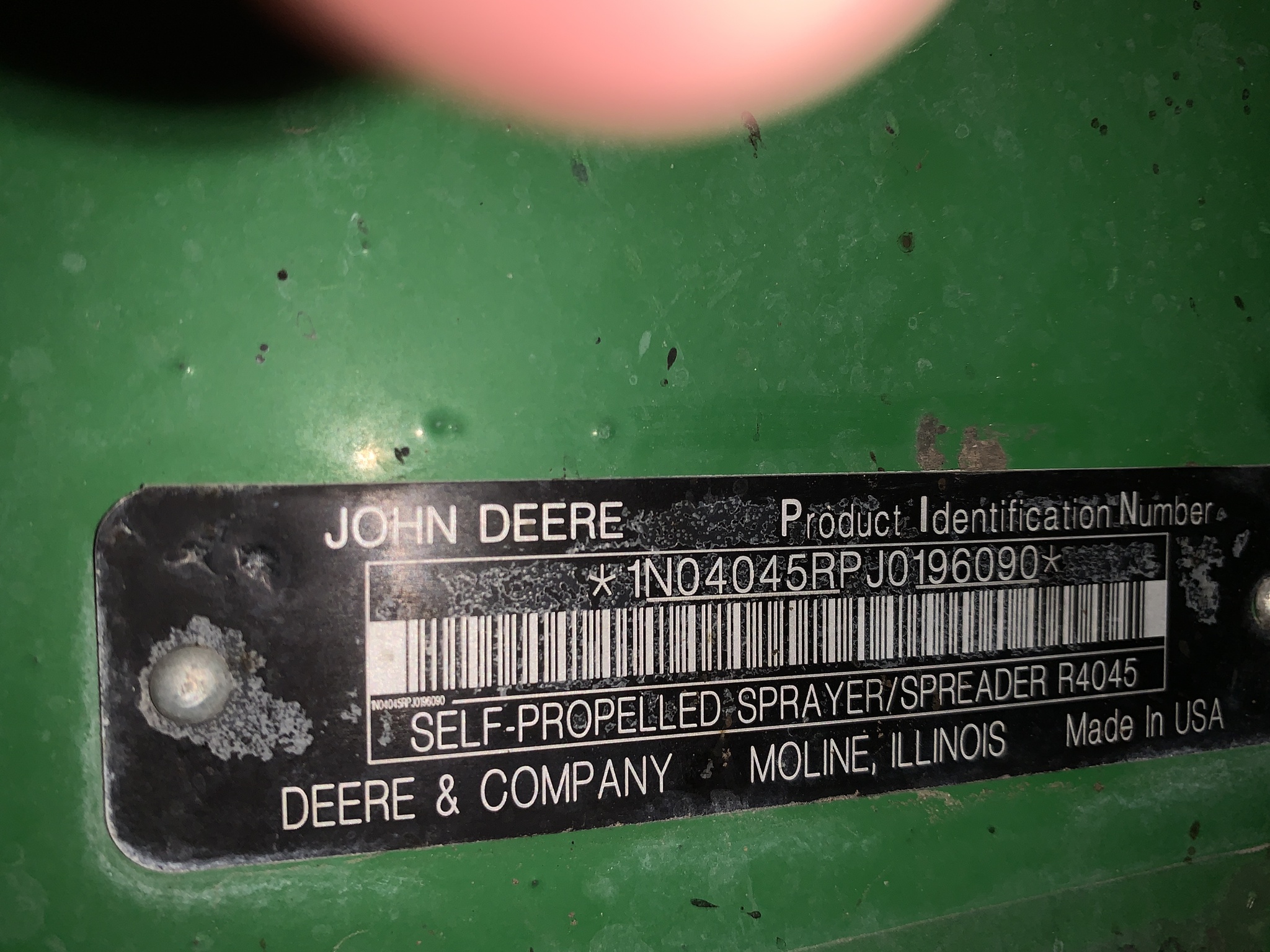  2019 John Deere R4045 at LandMark in Holdrege, NE