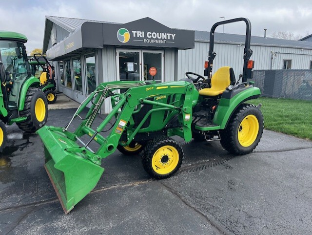 On Lot 2018 John Deere 2038R at Tri County Equipment Saginaw, MI