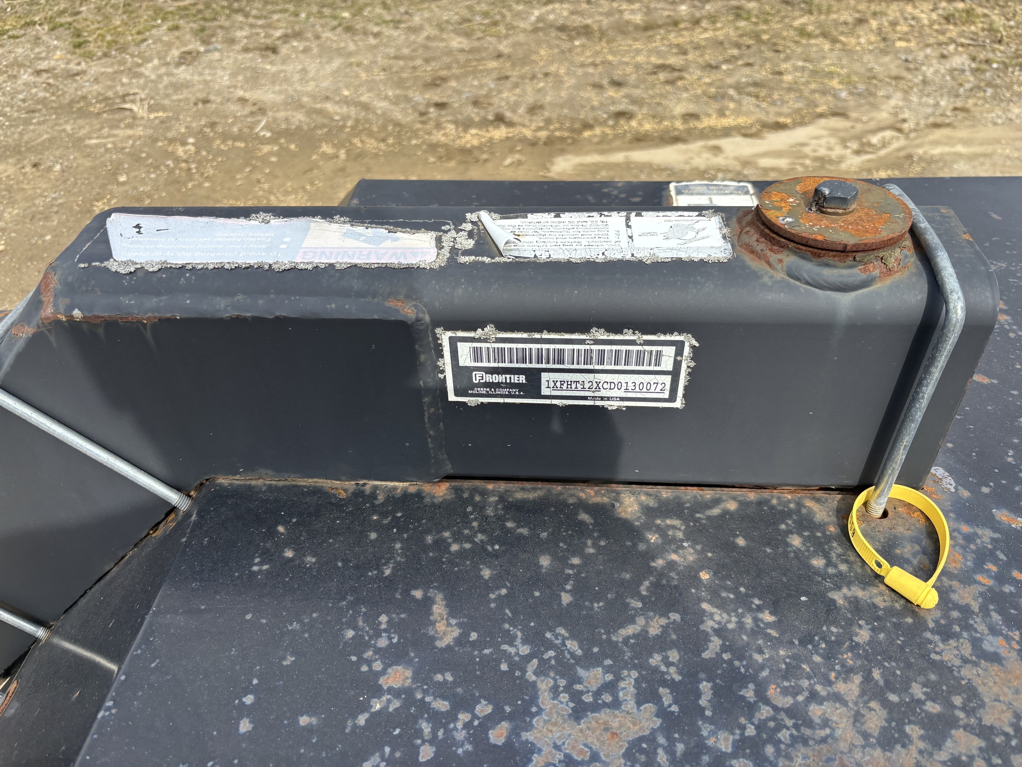 On Lot 2013 Frontier HT12 at Tri County Equipment Marlette, MI
