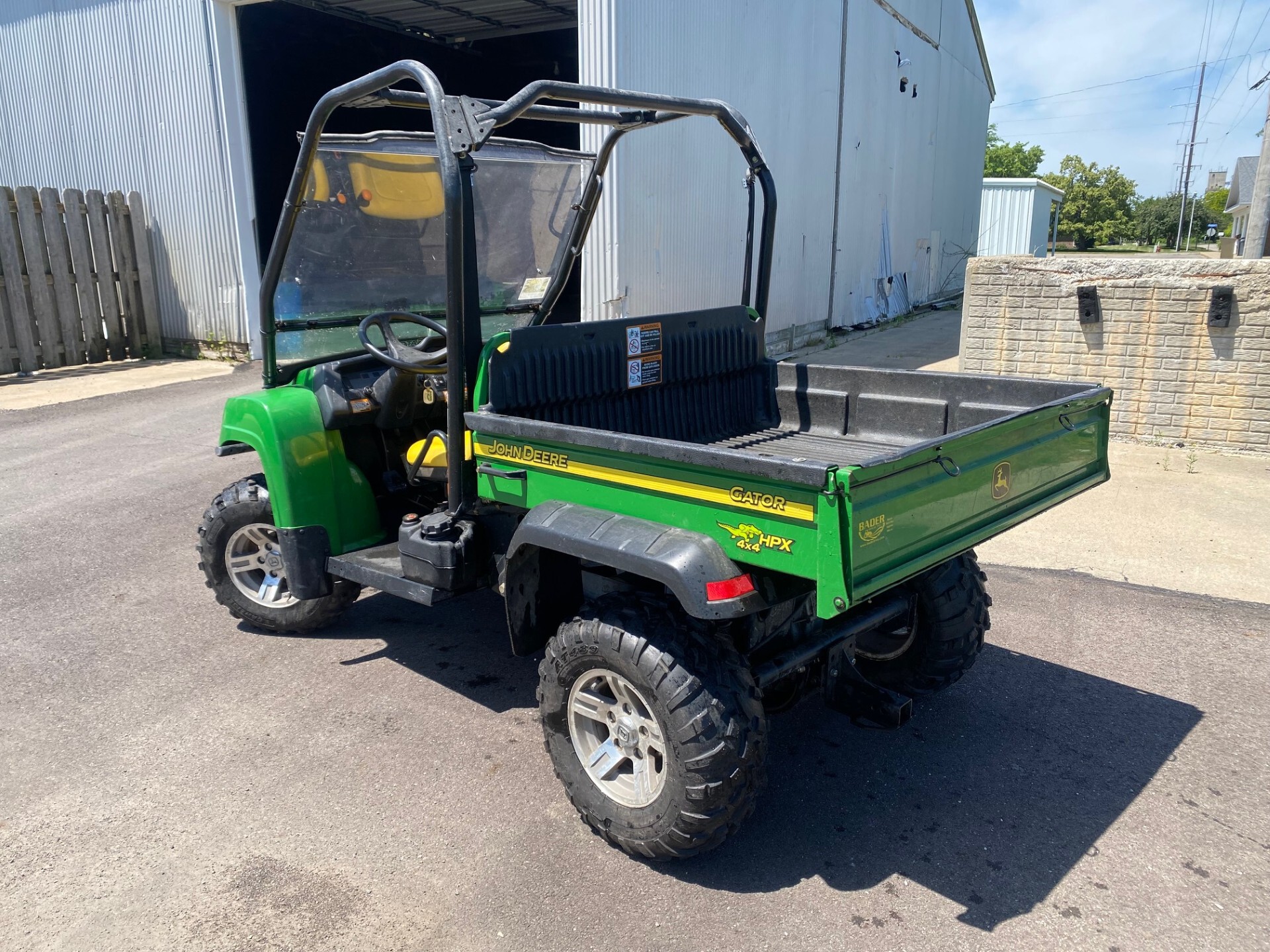 On Lot 2009 John Deere HPX 4X4 at Tri County Equipment Birch Run, MI