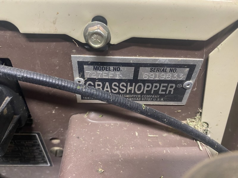  2019 Grasshopper 727K2 at LandMark in Smith Center, KS