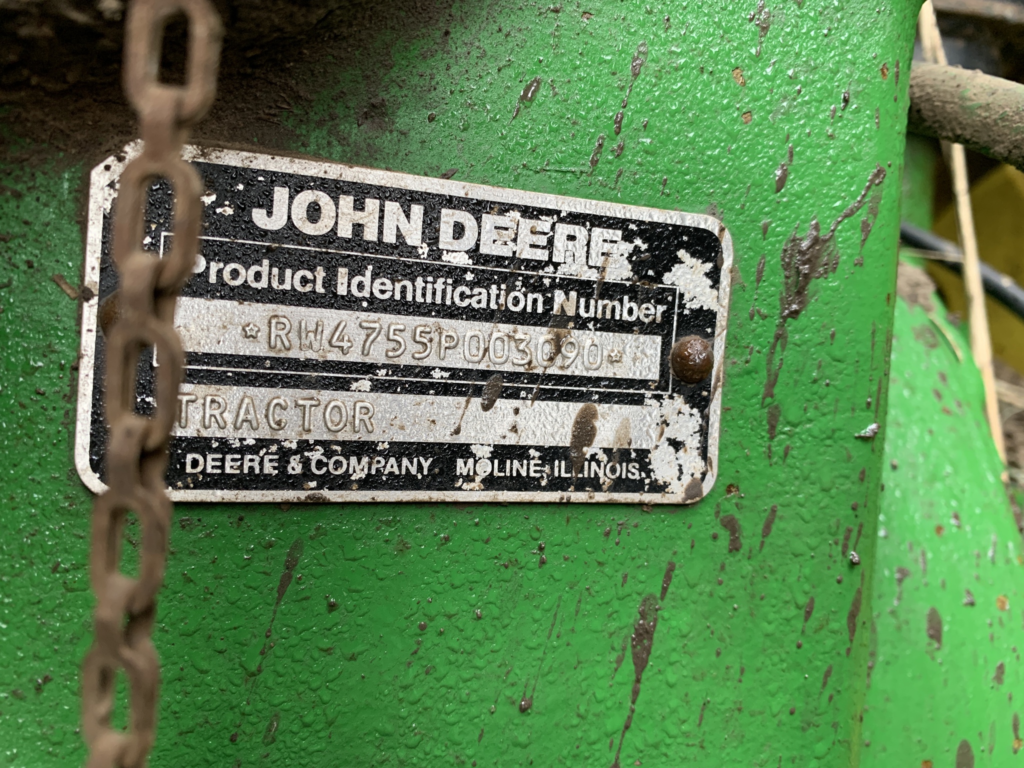  1990 John Deere 4755 at LandMark in Fairfield, NE