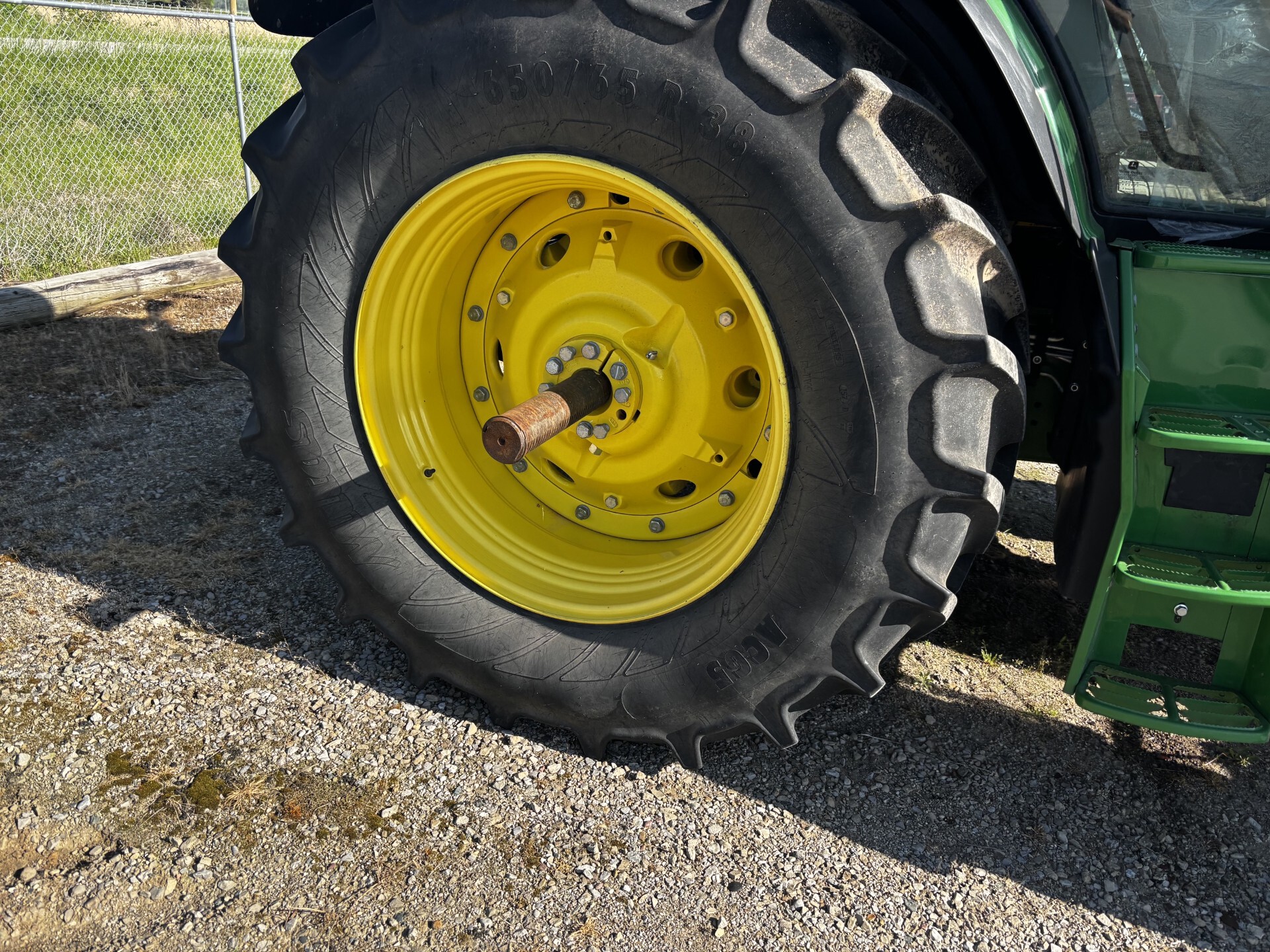On Lot 2022 John Deere 6R 155 at Tri County Equipment Sandusky, MI