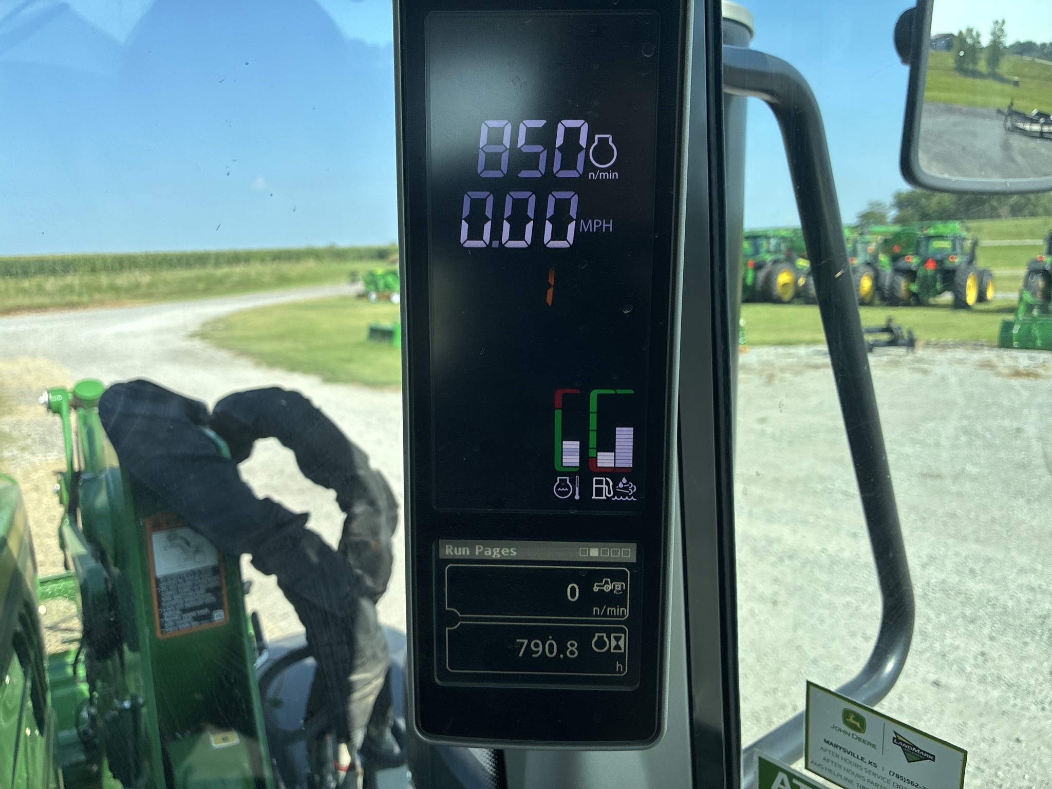  2024 John Deere 6155M at LandMark in Marysville, KS