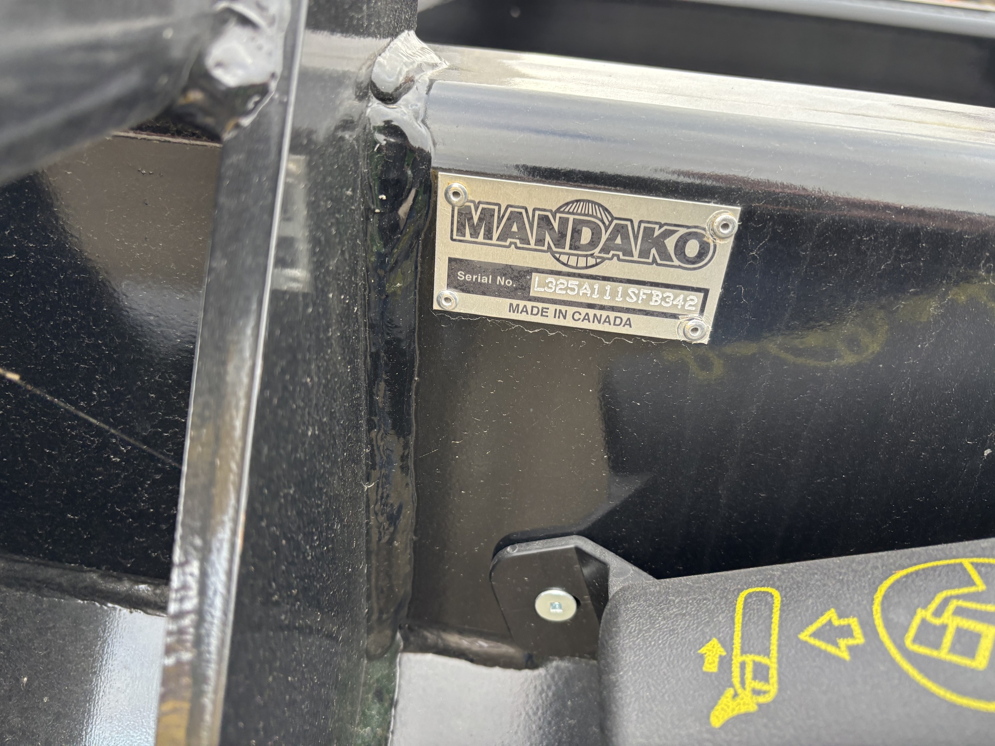 On Lot 2024 Mandako LR4260 at Tri County Equipment Sandusky, MI
