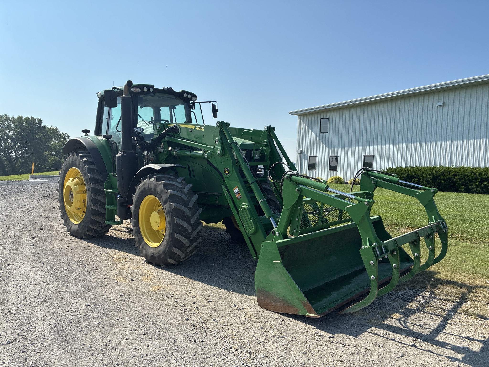  2024 John Deere 6155M at LandMark in Marysville, KS