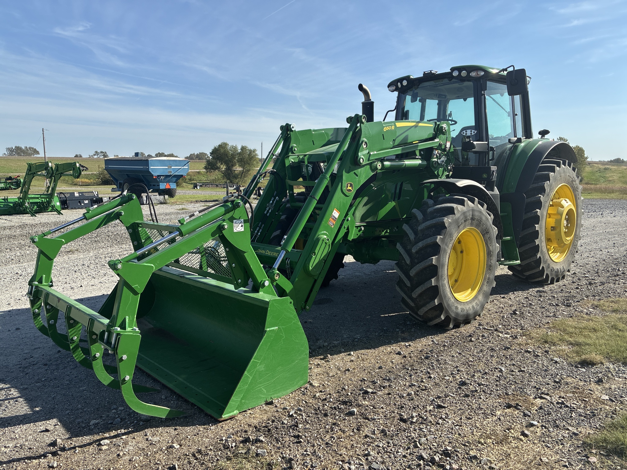  2024 John Deere 6155M at LandMark in Marysville, KS