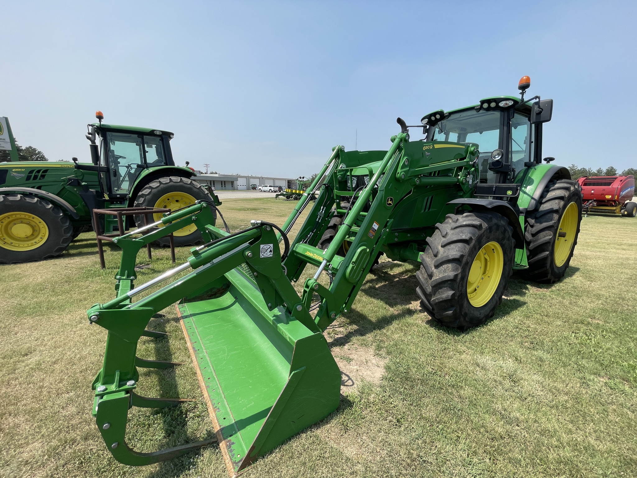  2021 John Deere 6155M at LandMark in Phillipsburg, KS