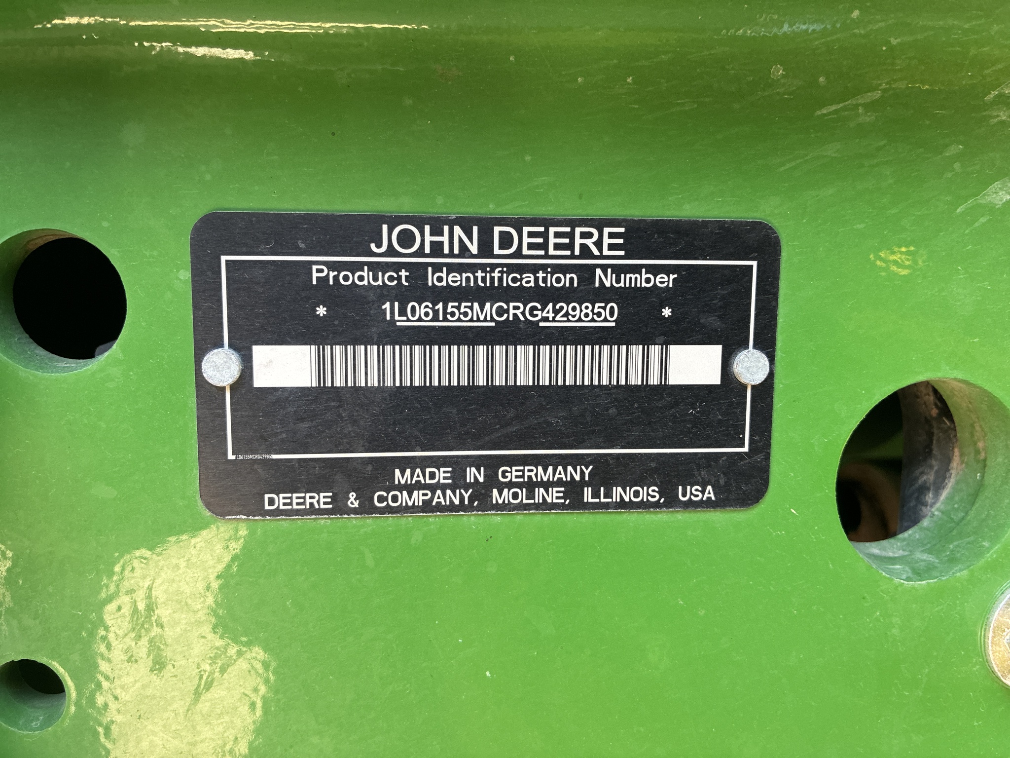  2024 John Deere 6155M at LandMark in Marysville, KS