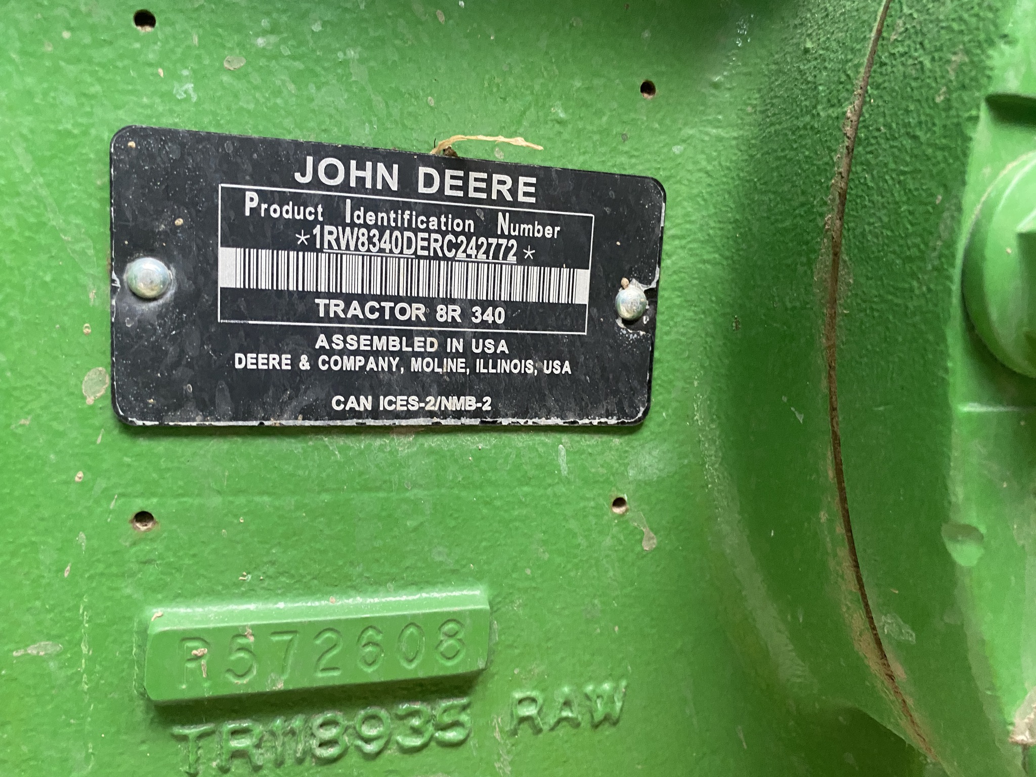  2024 John Deere 8R 340 at LandMark in Superior, NE