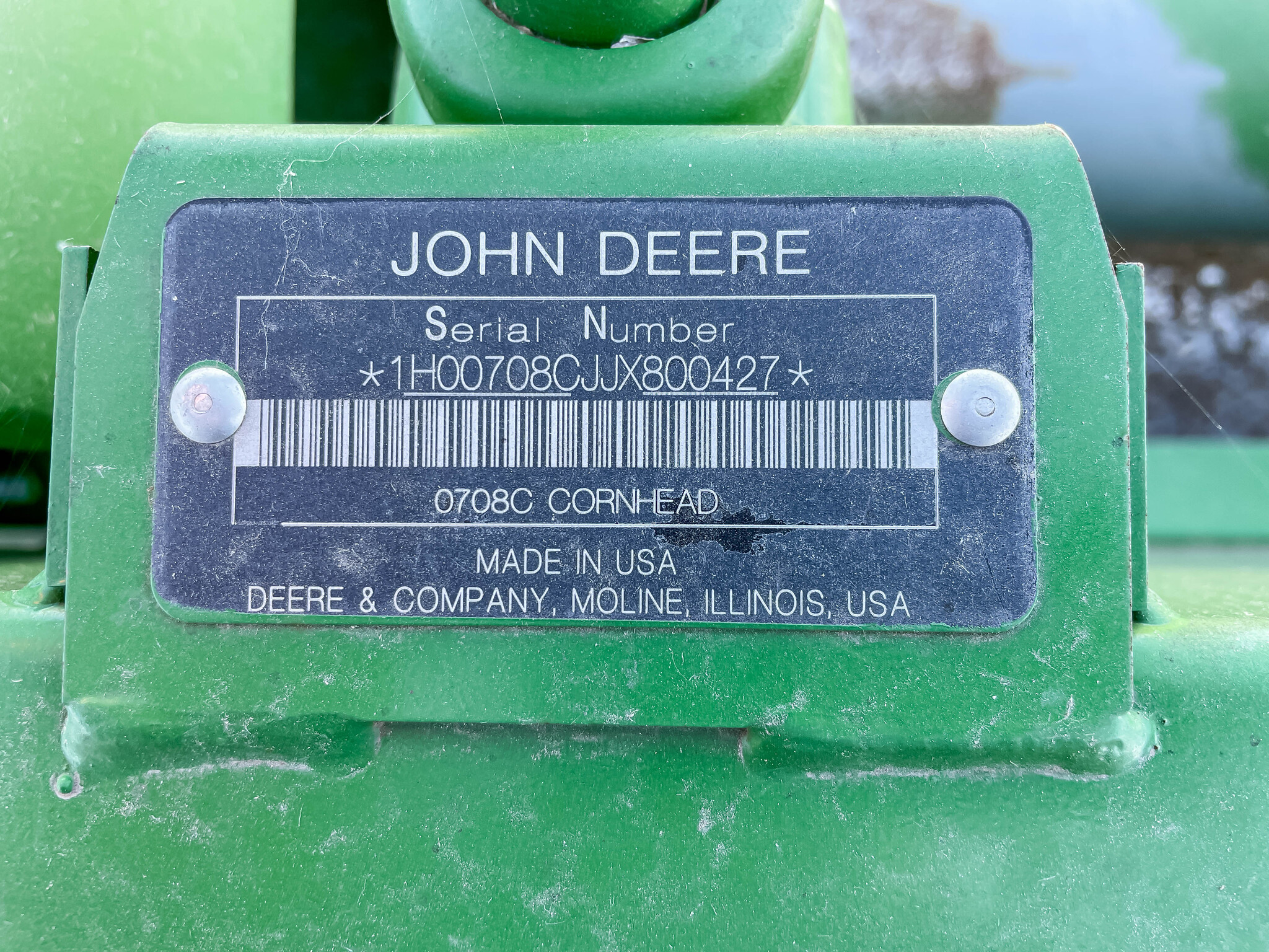  2018 John Deere 708C at LandMark in Hastings, NE