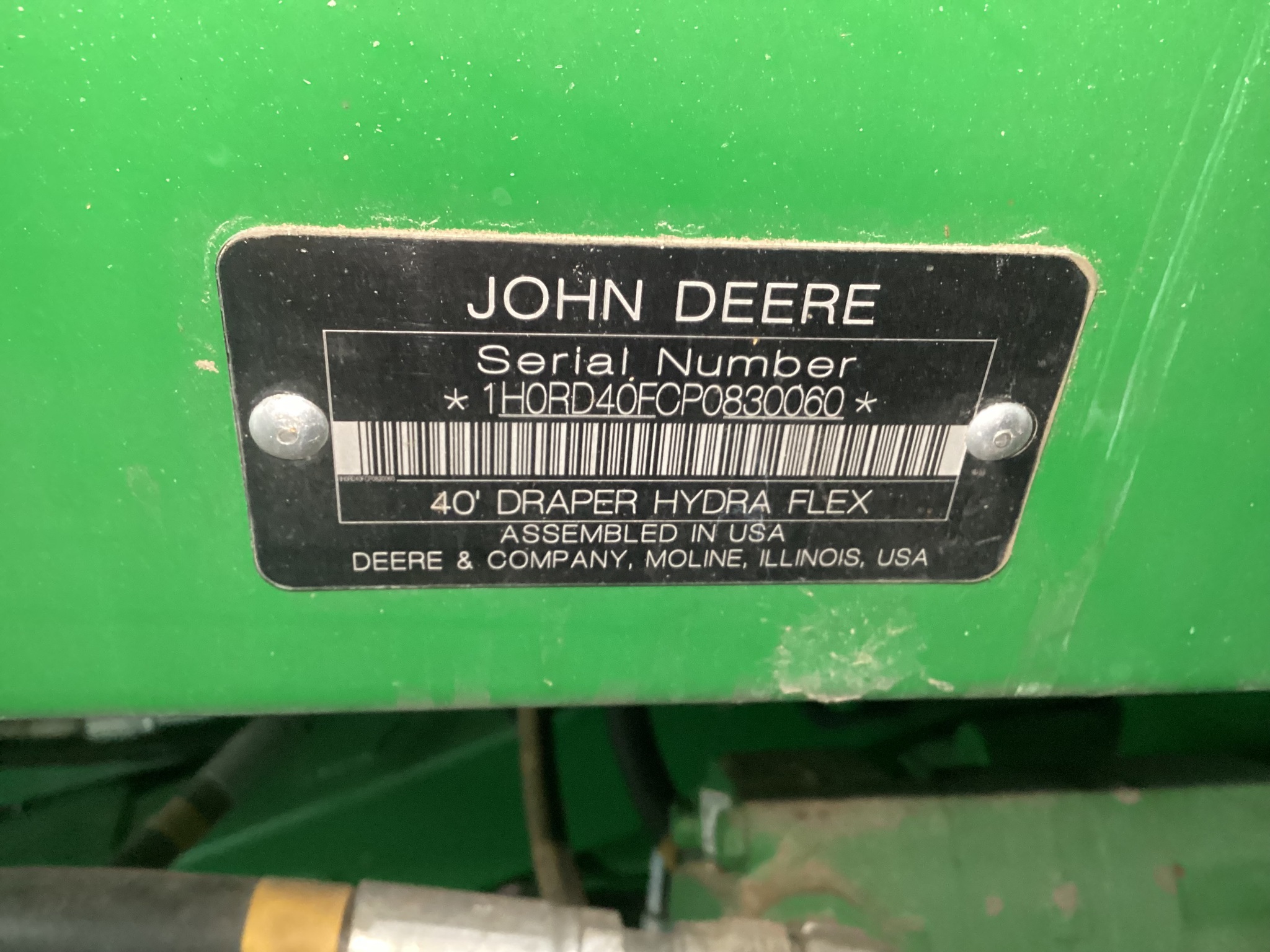  2024 John Deere RD40F at LandMark in Minden, NE