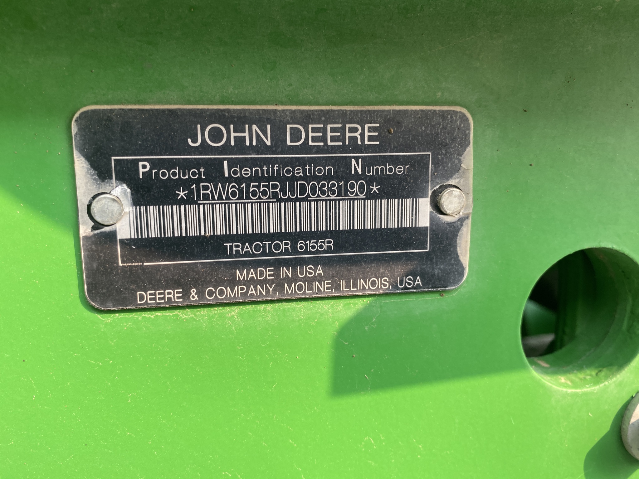  2018 John Deere 6155R at LandMark in Gothenburg, NE