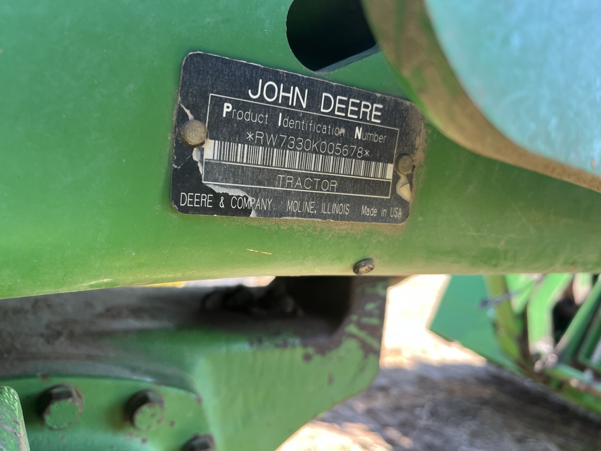   John Deere 7330 at LandMark in Gothenburg, NE