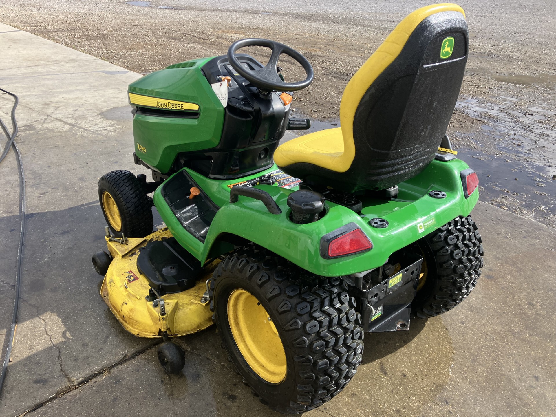 On Lot 2015 John Deere X590 at Tri County Equipment Caro, MI