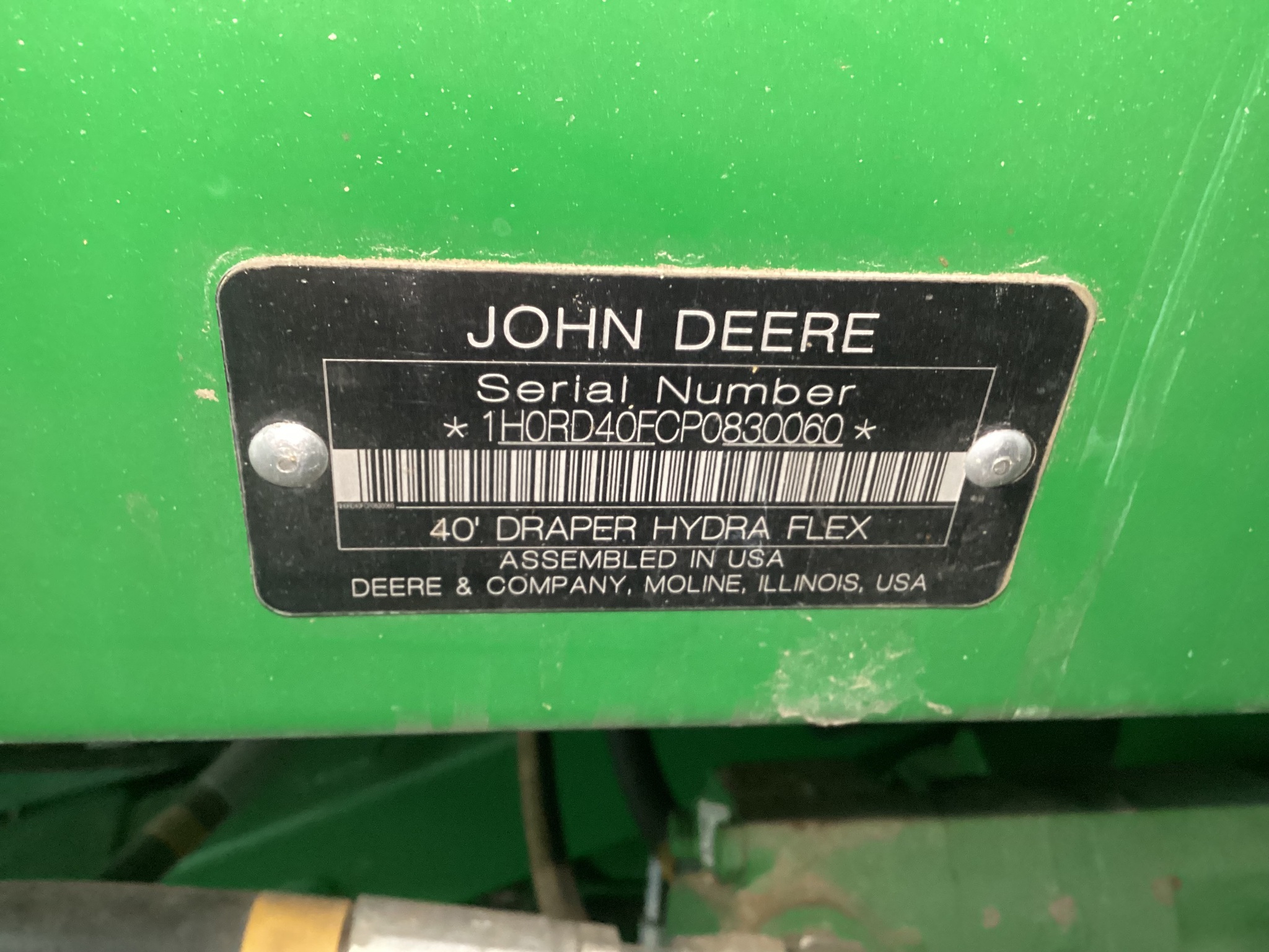  2024 John Deere RD40F at LandMark in Minden, NE