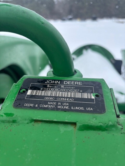 On Lot 2012 John Deere 608C at Tri County Equipment Bad Axe, MI
