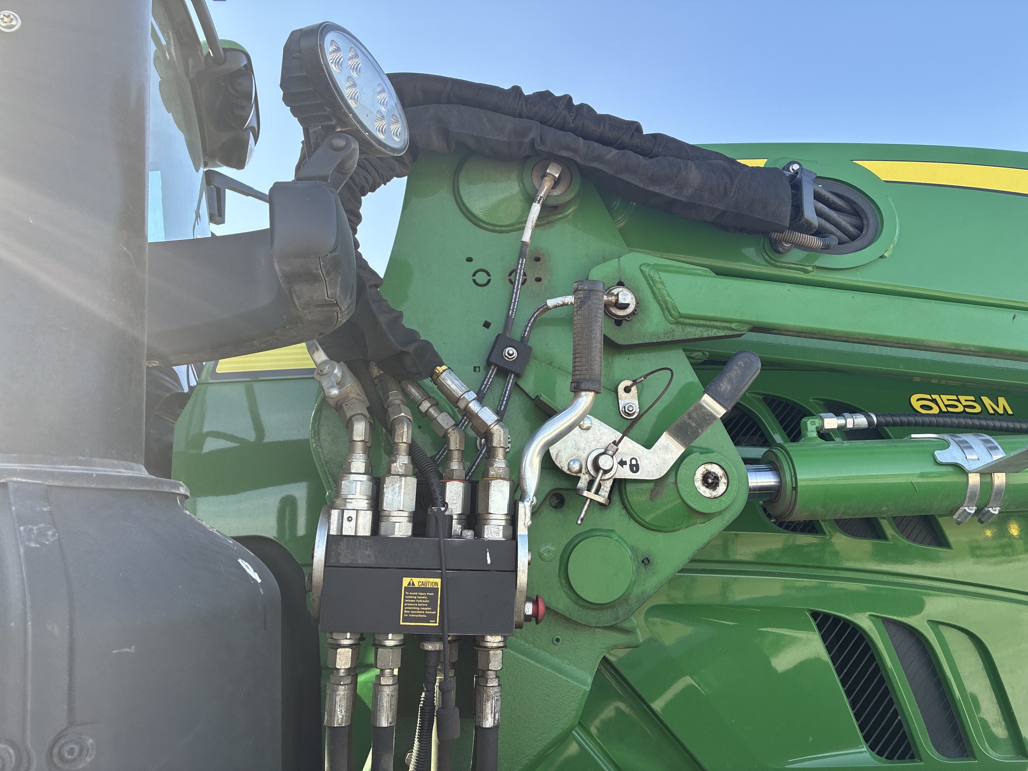  2024 John Deere 6155M at LandMark in Marysville, KS