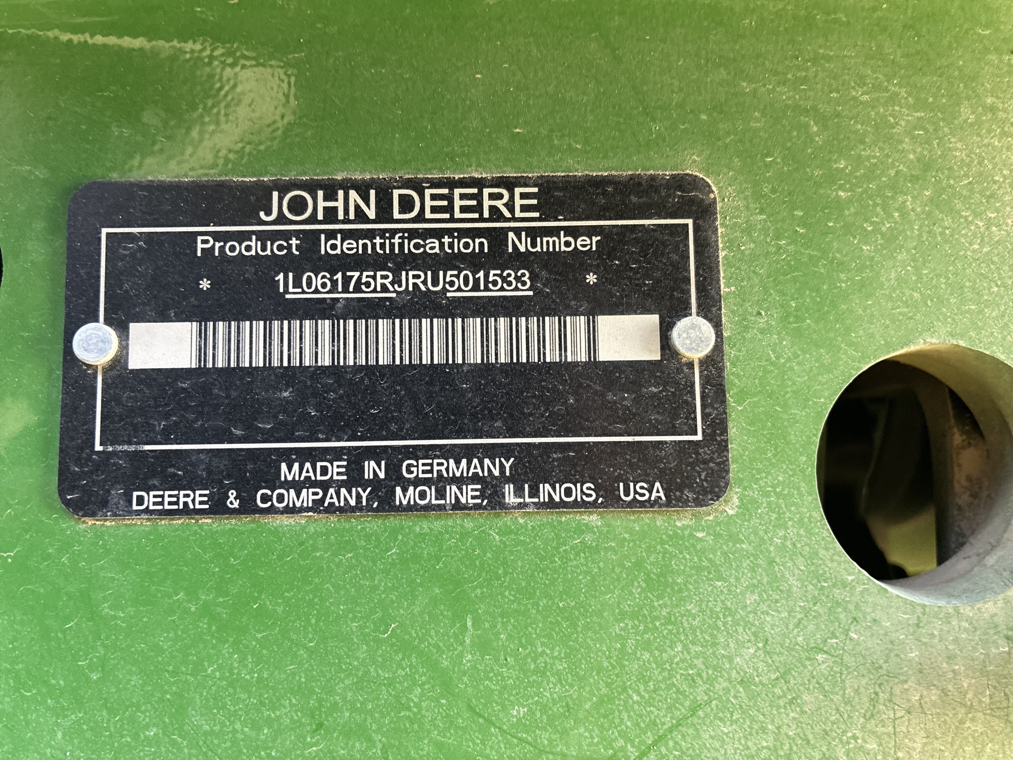  2025 John Deere 6R 175 at LandMark in Beatrice, NE