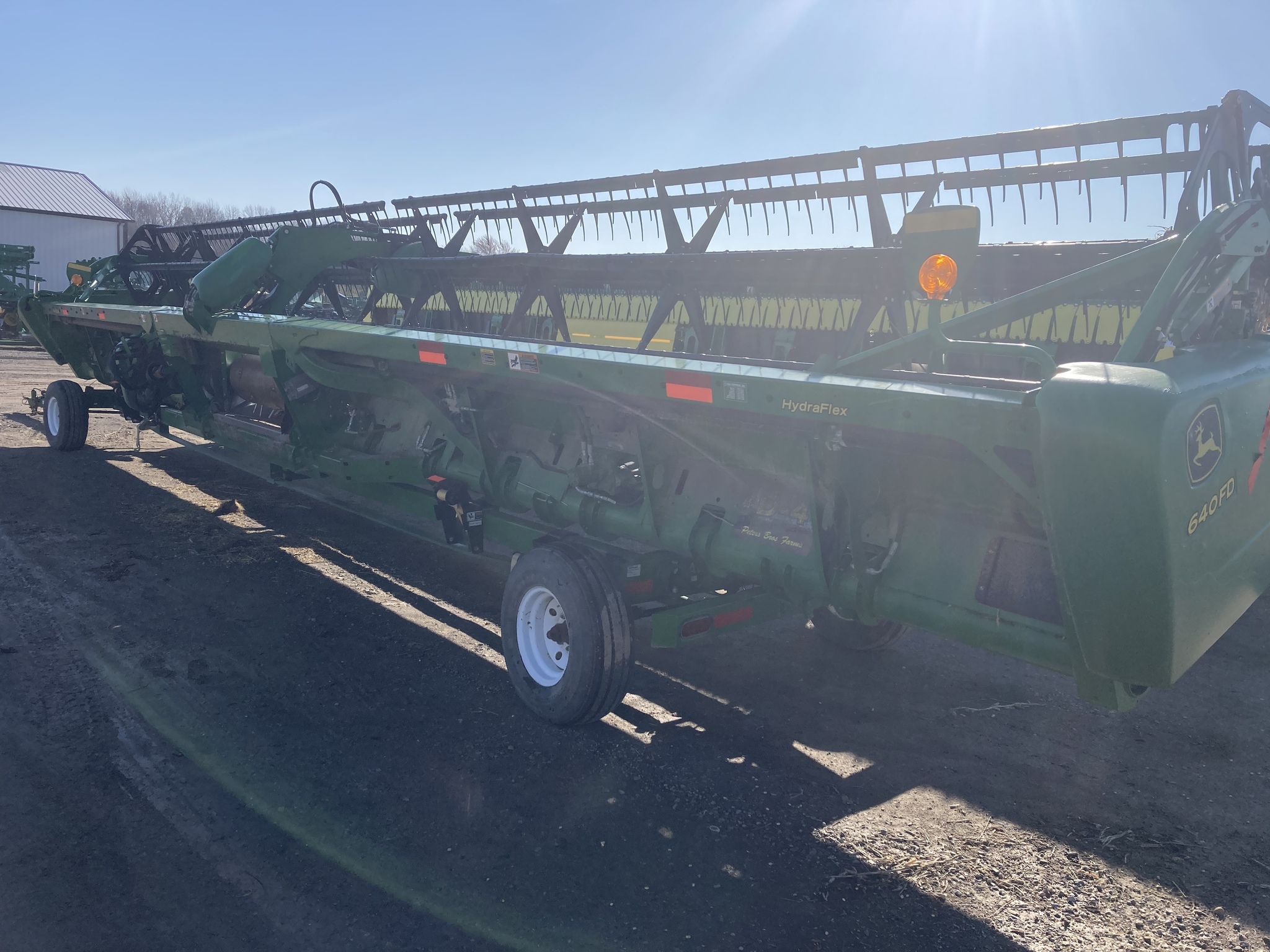 On Lot 2013 John Deere 640FD at Tri County Equipment Sandusky, MI