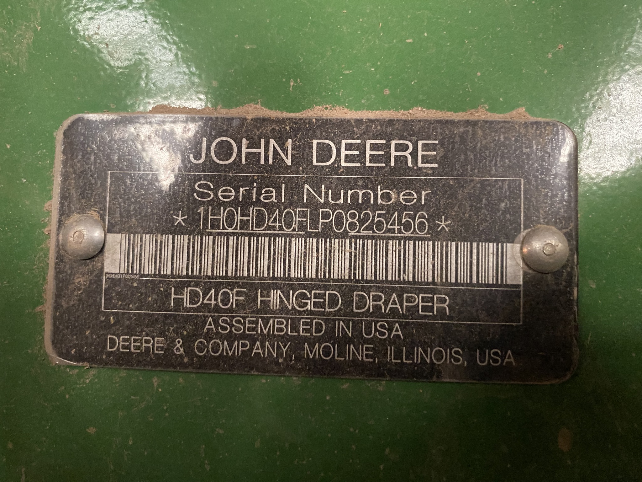  2023 John Deere HD40F at LandMark in Kearney, NE