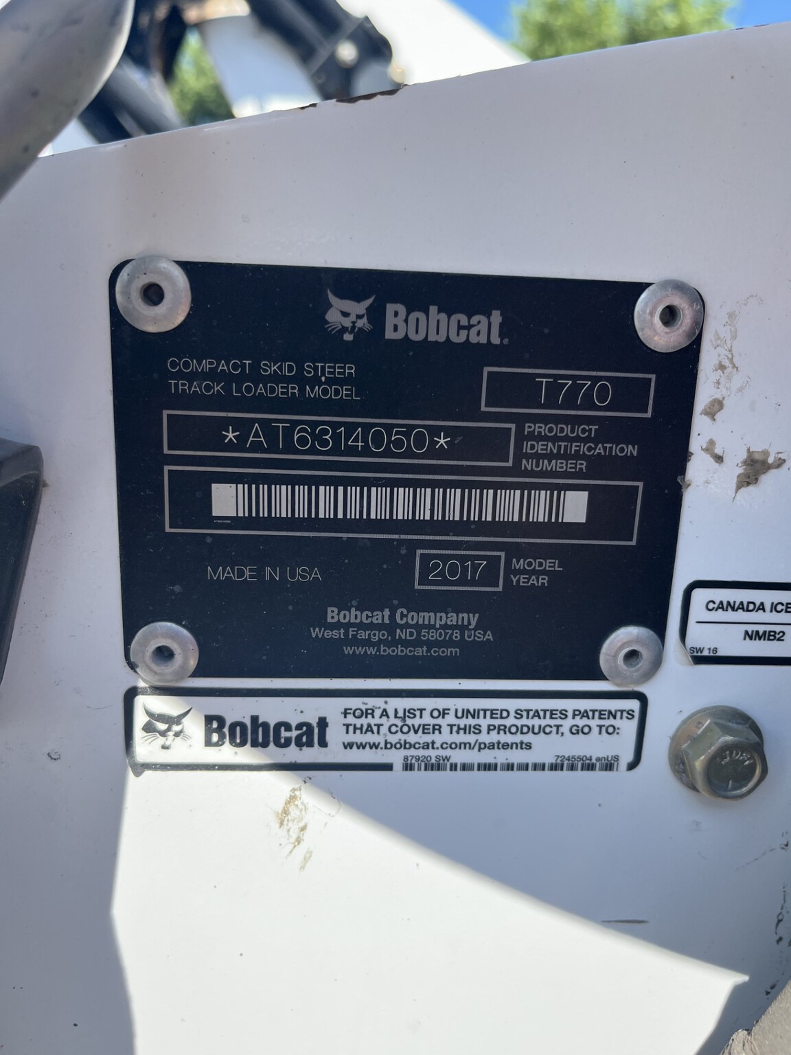  2017 BOBCAT T770 at LandMark in Gothenburg, NE