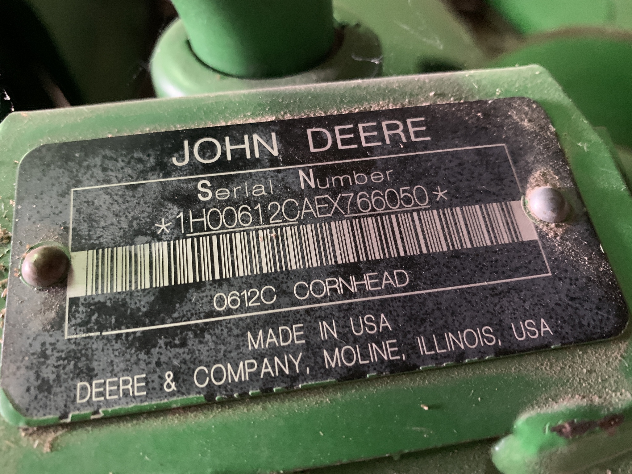  2014 John Deere 612C at LandMark in Fairfield, NE