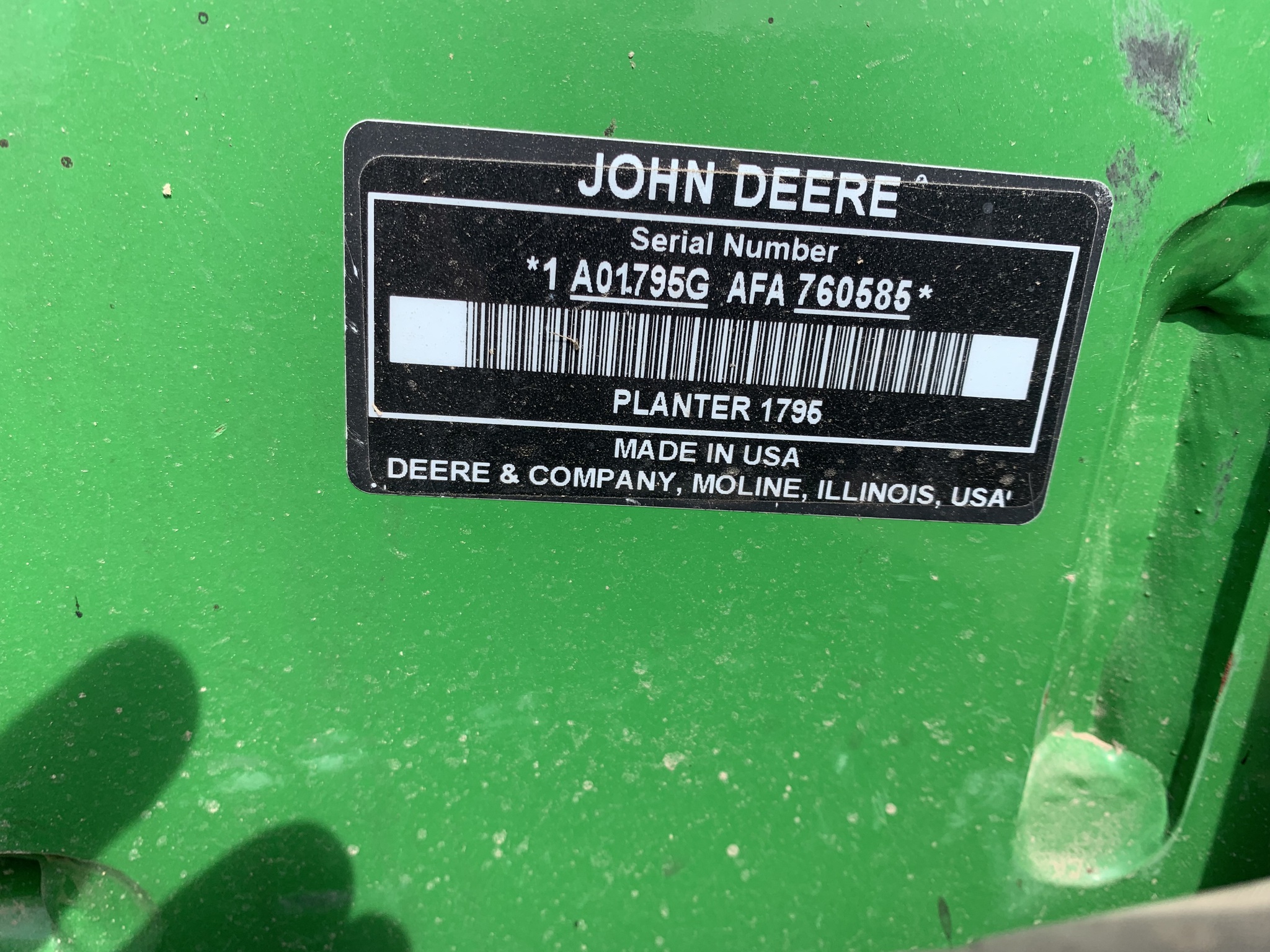  2015 John Deere 1795 at LandMark in Holdrege, NE