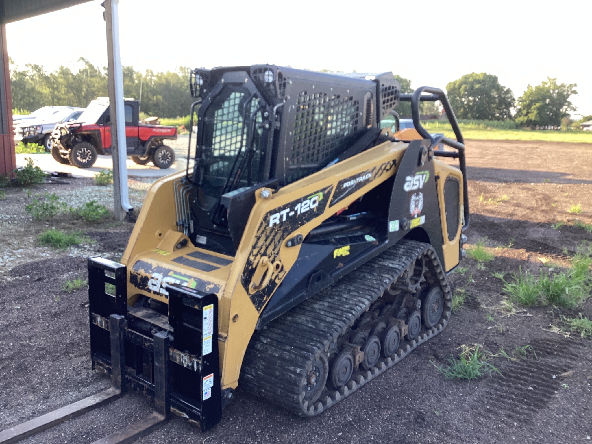  2019 Asv RT-120 at LandMark in Smith Center, KS